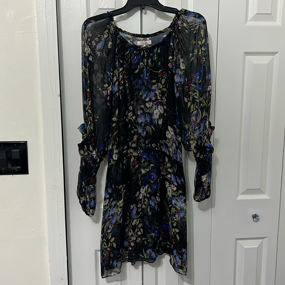 Parker floral dress size small